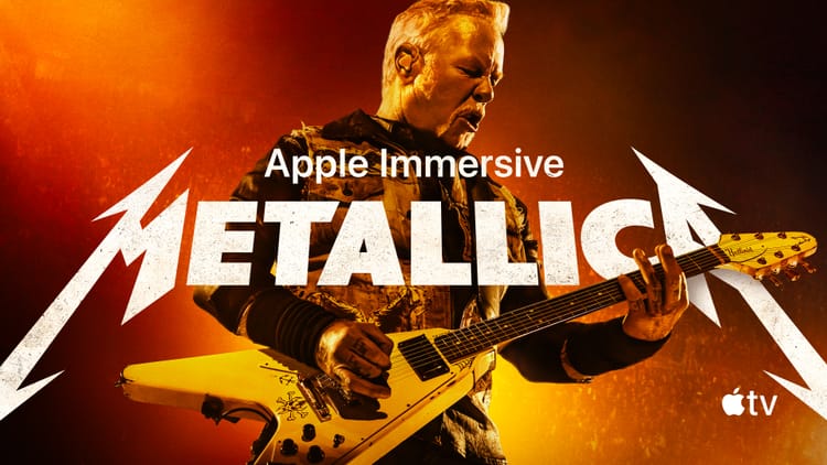 Metallica in Apple Immersive: Wow! 🤘